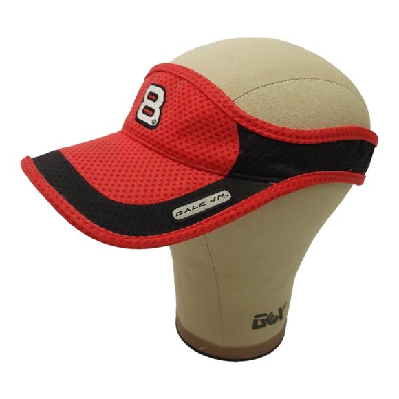 Dale Earnhardt Jr #8 NASCAR Strapback Visor Racing Hat Vintage Chase Authentics - Picture 2 of 14